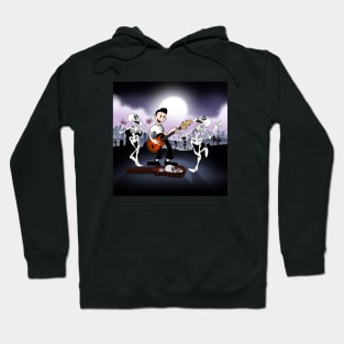 The Night That the Skeletons Came To Life (full bleed) Hoodie